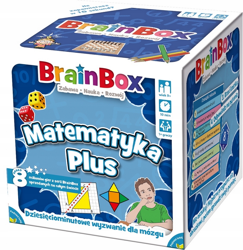 Spoločenská hra BrainBox - Mathematics Plus (druhé vydanie) Rebel